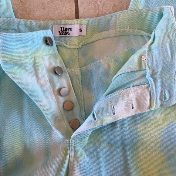 Tiger mist green and blue the dye jeans - Picture 3 of 3